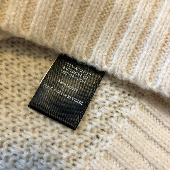 NWT Torrid Women’s Cardigan Sz 6x Cream Jewels Festive Winter Holiday - Picture 4 of 7